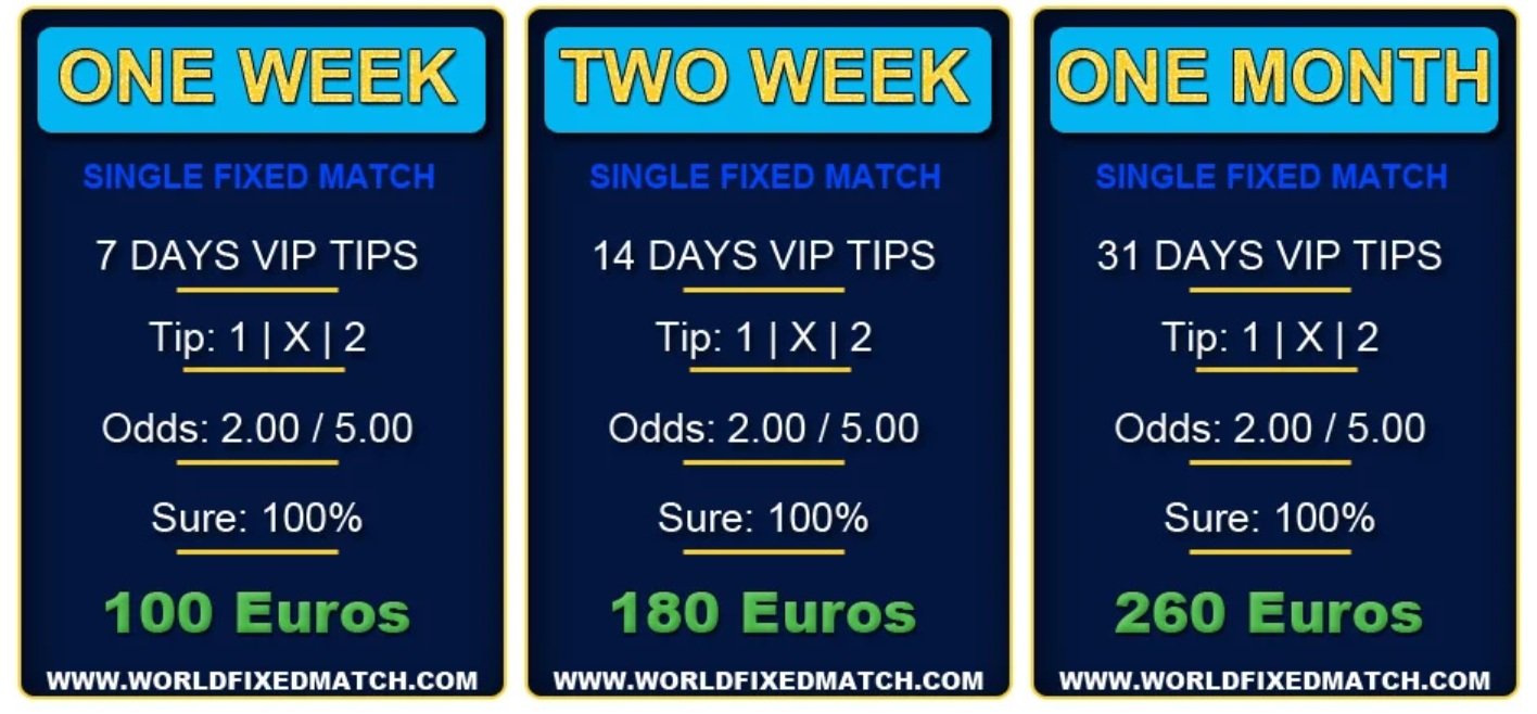 DAILY FIXED MATCHES