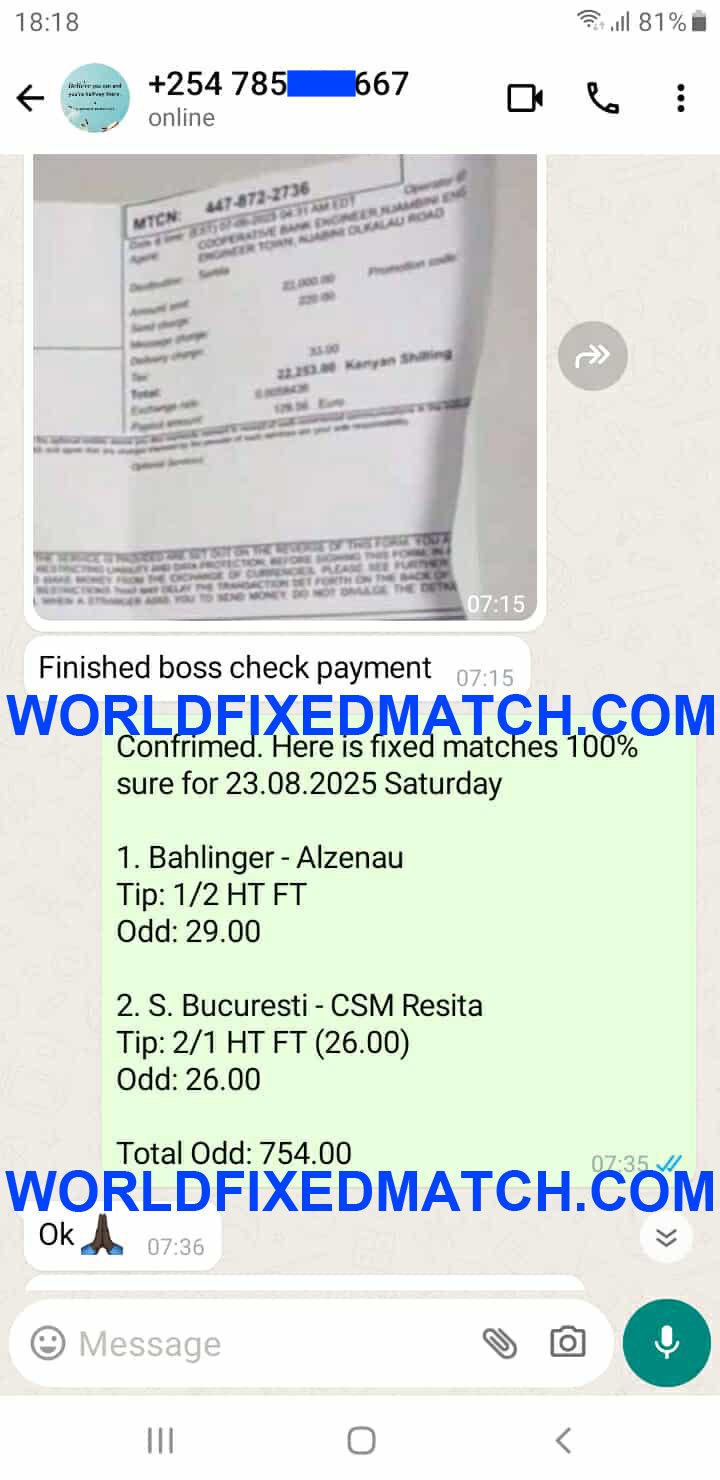 Fixed Matches