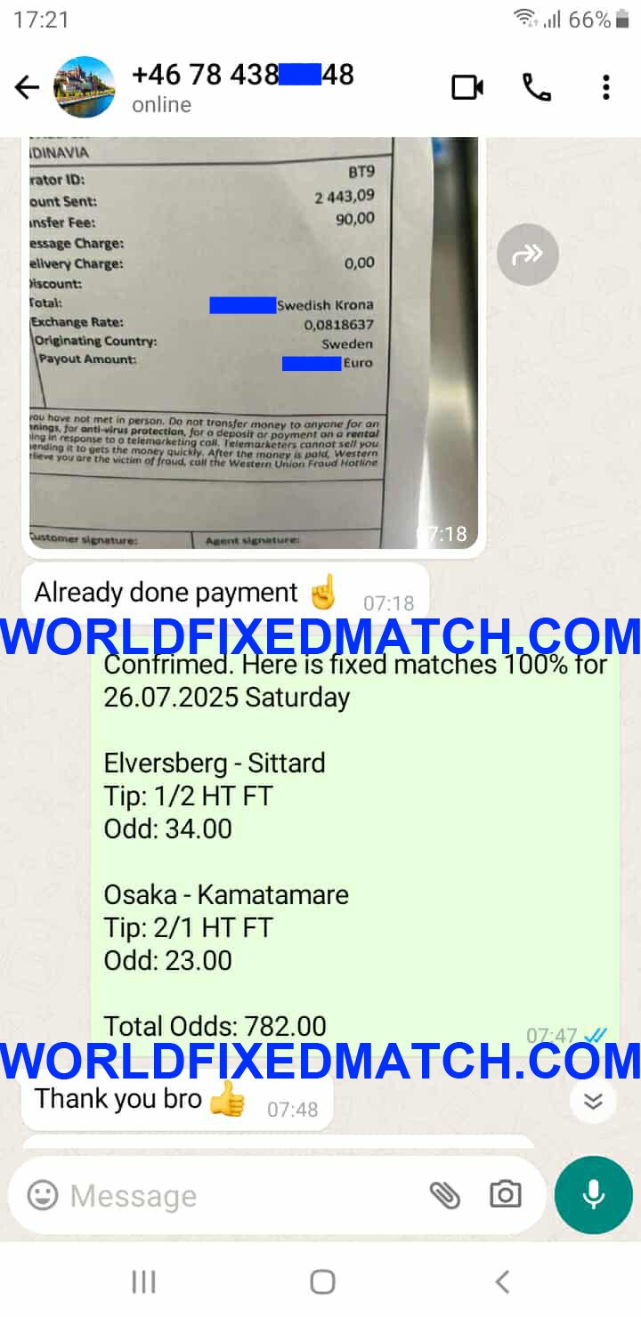 Fixed Matches