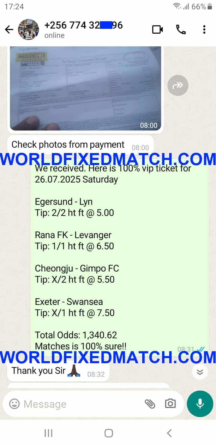 Soccer Fixed Match